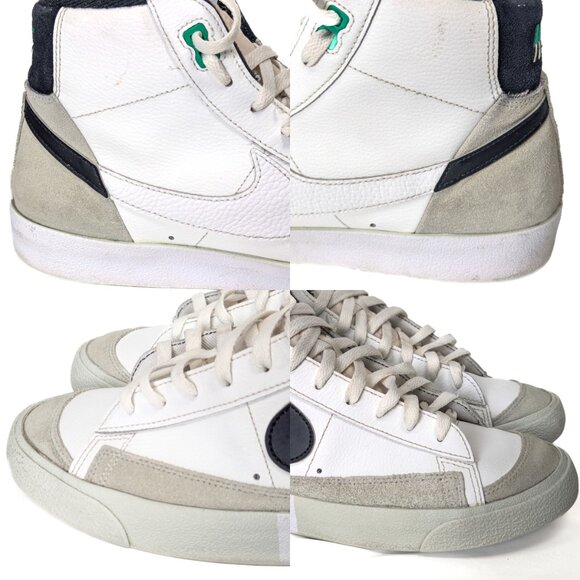 NIKE Men’s Blazer Mid ‘77 PRM Split - Wht/Blk Casual Shoes Sz 11.5 DZ2542-100 main image 4